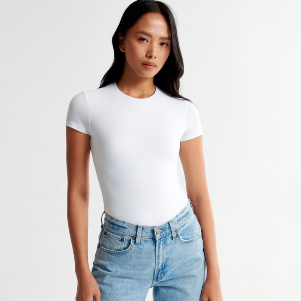 Abercrombie & Fitch white bodysuit